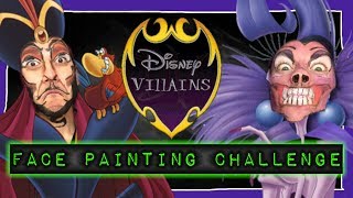Disney Villains Face Painting Challenge - fancy dress!