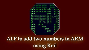 Add two numbers | Assembly language | ARM | How to use Keil