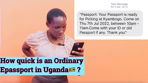 Time an Ordinary EPassport takes after the interview to be ready?