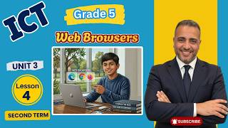 ICT grade 5 Unit 3 Lesson 4 Web browsers screenshot 2