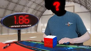 He solves a Rubik's Cube Faster than ANYONE in the world!