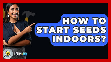 How To Start Seeds Indoors? - LearnToDIY360.com