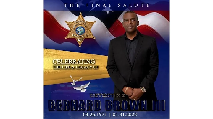 Det. Bernard Brown III Memorial Service