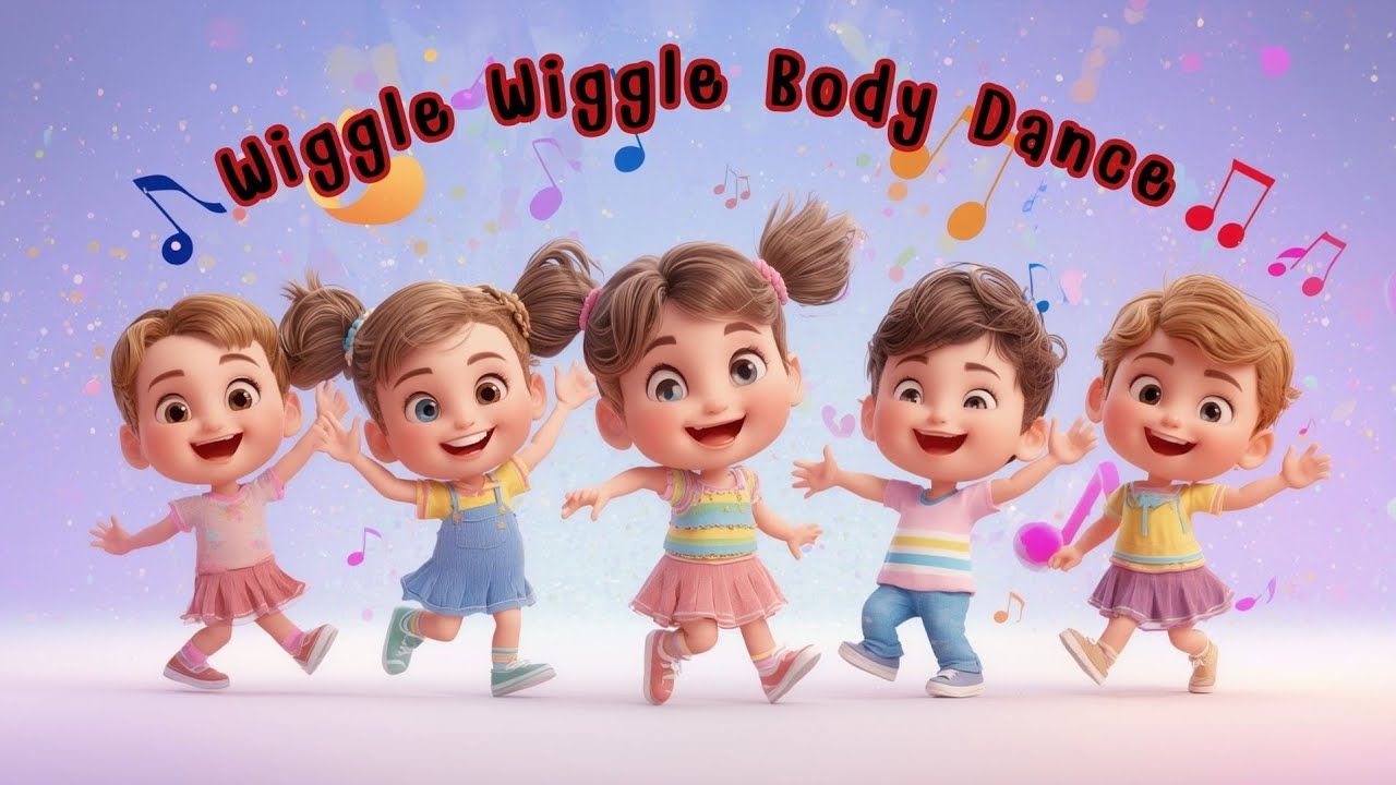 Wiggle Wiggle Body Dance | Fun Kids Song to Move and Groove! 🕺💃 - YouTube