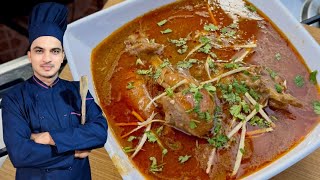 Chicken Nihari Easy &Healthy Recipe |Authentic Chicken Nihari|Nihari With Homemade Spice Chef afzal 