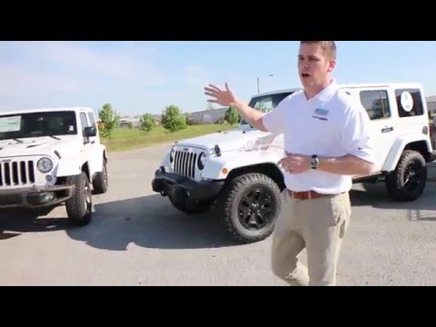 What is the difference in all of the Wrangler packages?