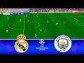 Real Madrid vs Manchester City | UEFA Champions League 2025/26 | PES 21 Gameplay ⚽