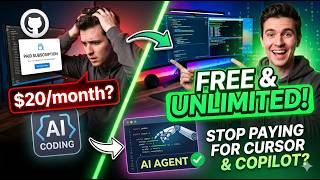 Stop Paying for Cursor! (This New AI Coder is 100% FREE) Free AI