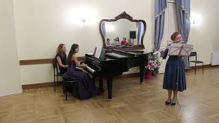 П. А. Гребенник. "Интермеццо в старинном стиле" для флейты с фортепиано