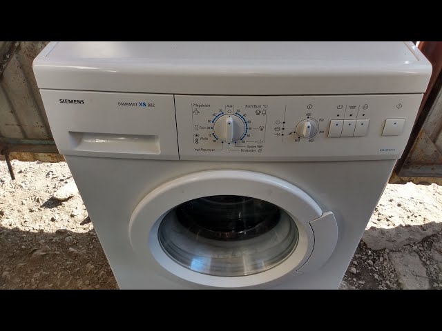 Обзор Инструкция Стиральная Машина Siemens Siwamat Wxs 862 OE / 05.