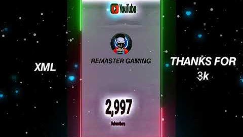 THANKS FOR 3K SUBSCRIBERS ❣️|  Alight motion Xml🤡 #xml #alightmotion #trending #remastergaming