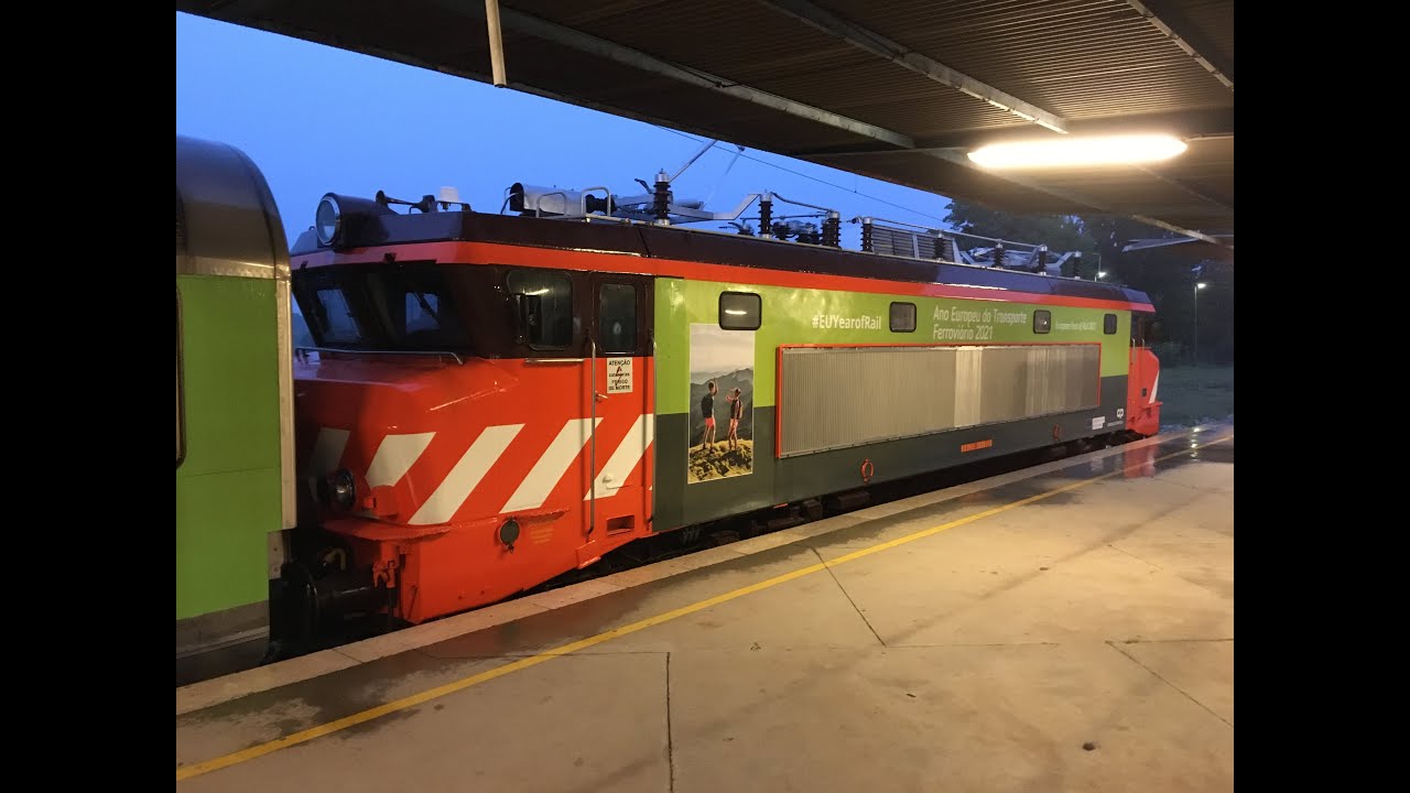 Rear-Ride 1º serviço IR 831 Coimbra-B - Valença, 25/4/2021