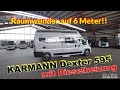 Raumwunder auf 6 Meter 💖✌Kastenwagen Karmann Dexter 595 Dieselheizung,Cooles Bad und Dusche😀😀