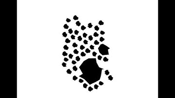 Polygon packing with offest   Maintaining orientation and relative proximity HD