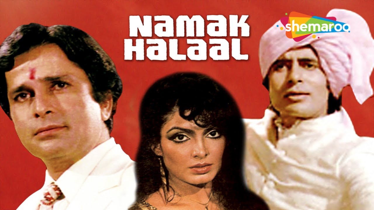 Namak Halaal  Full Movie  Amitabh Bachchan  Smita Patil  Parveen Babi