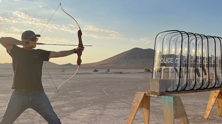 THE Most Powerful Crossbow in the world vs Riot Sh...