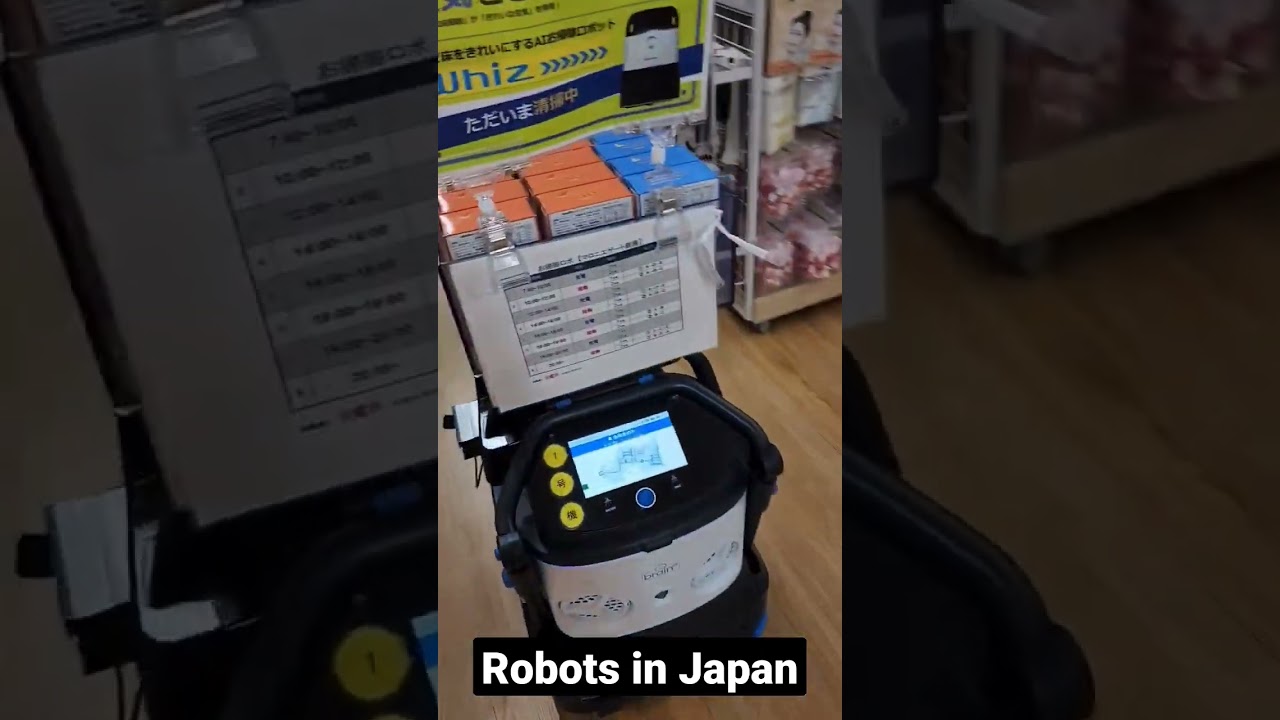 Cool robots in Japan.