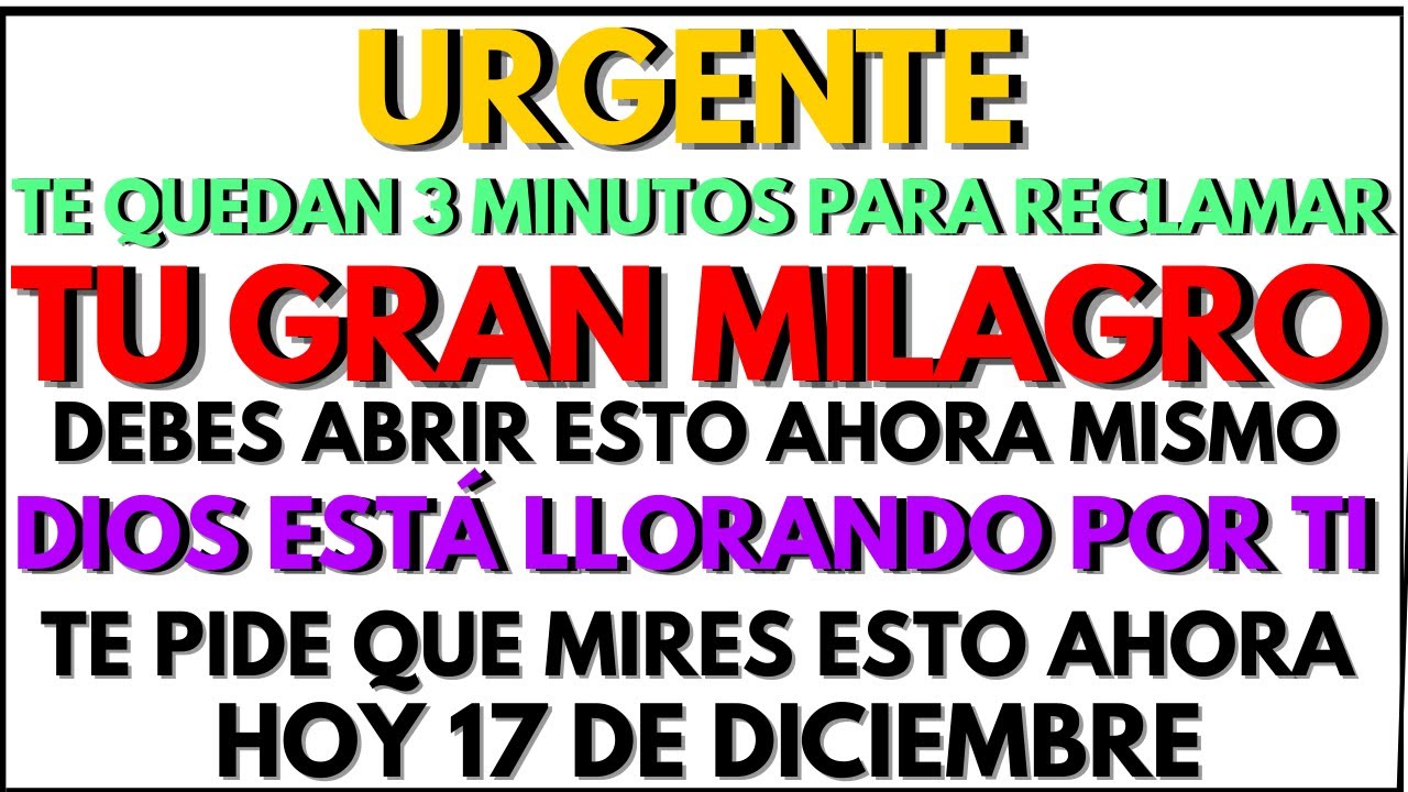 💰✨DIOS LLORA AL VERTE... ¡LA BENDICIÓN MÁS GRANDE DE TU EXISTENCIA VIENE ESTA NOCHE!💰