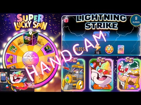 Handcam, SE BOX, Super Lucky Spin, Tournament Winner, Lichtning Strike, Gameplay, Match Masters