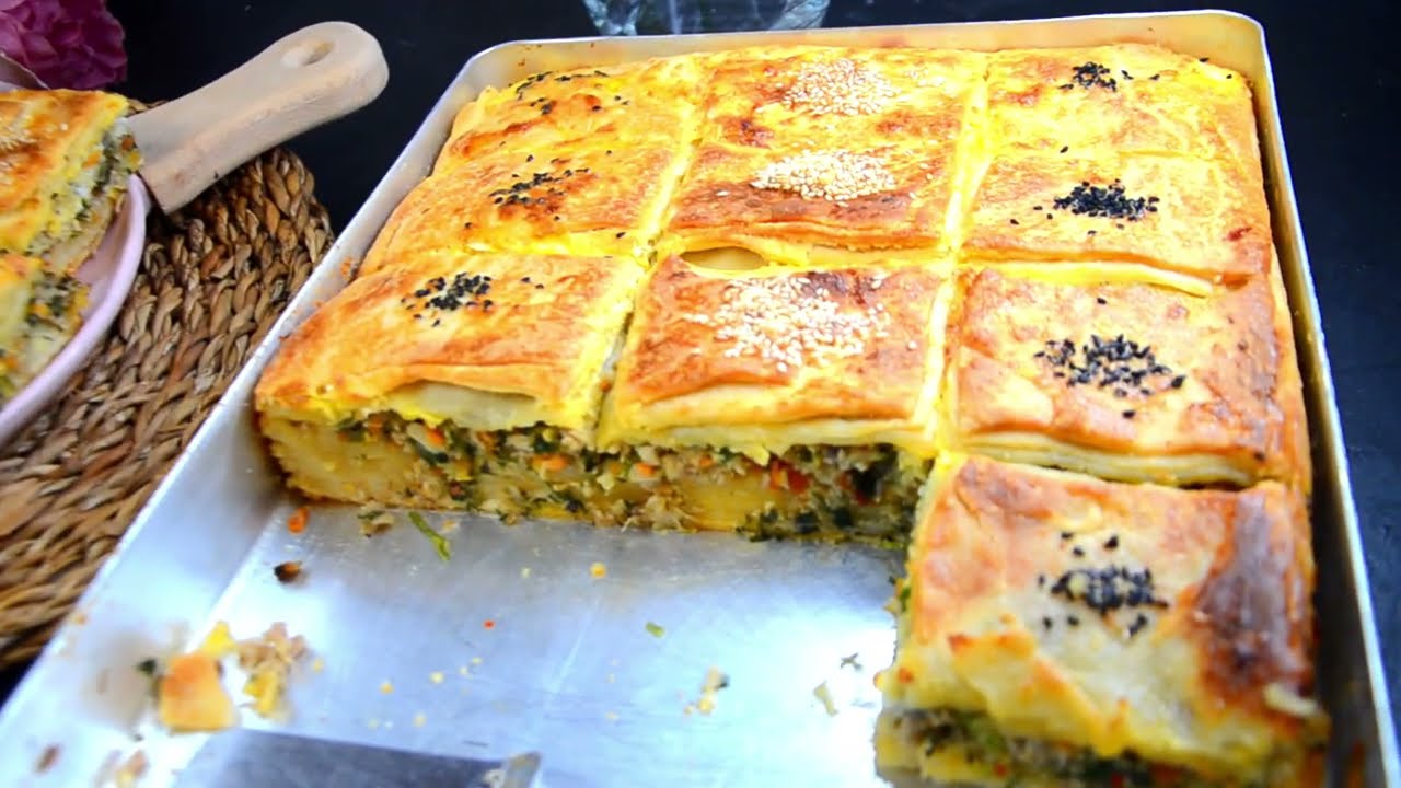 عندك دقيق و ملعقة ياغورت حضري طاجين بالعجينة السحرية 💯عجينة الجلاش بطريقة مبسطة و صفات رمضانية 😍