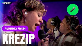 Krezip en gospelkoor zingen nieuwste single Running From | Live bij 538