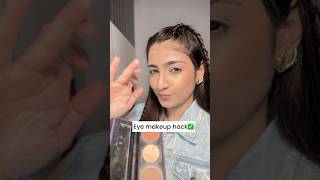 Must try eye makeup hack | eye shadow hack #shortsviral #makeup inner corner highlight makeup shorts