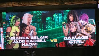 Bianca Belair, Jade Cargill & Naomi's Entrance, Wrestlemania 40