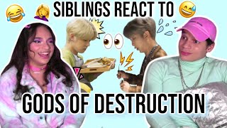 Siblings react to \