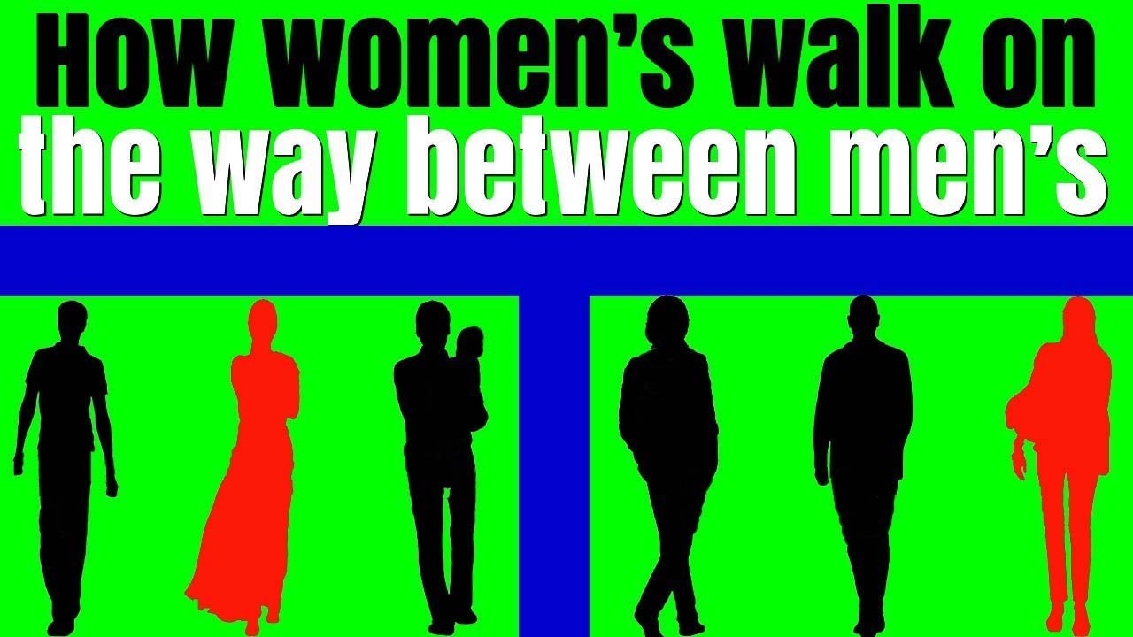 How women’s walk on the way between men’s how a woman walks「Islamic