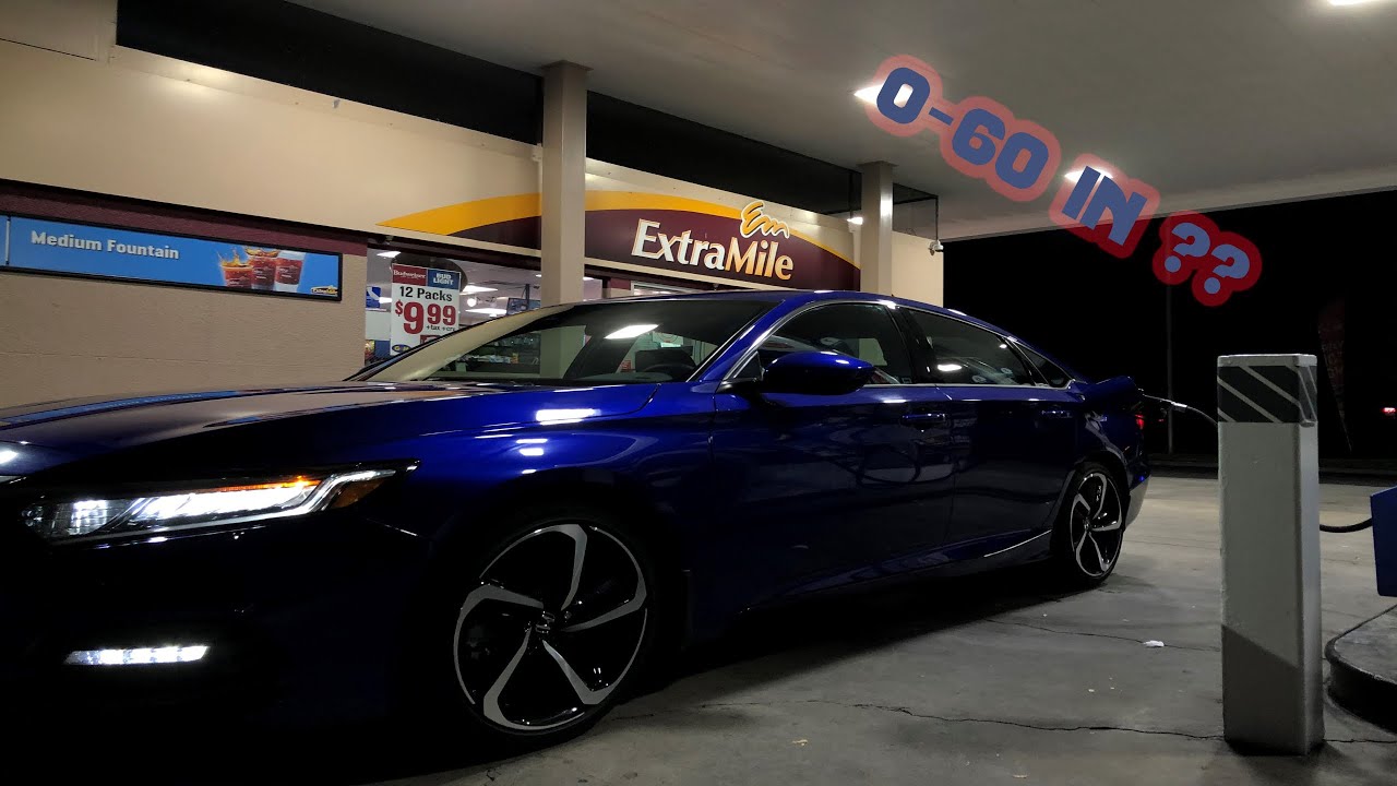 Honda Accord Sport 1.5T 0-60 #2 - YouTube