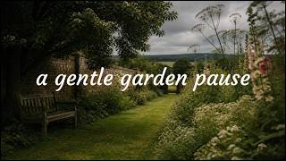 soft acoustic vibes for a calm afternoon β gentle guitar for reading & a gentle garden pause