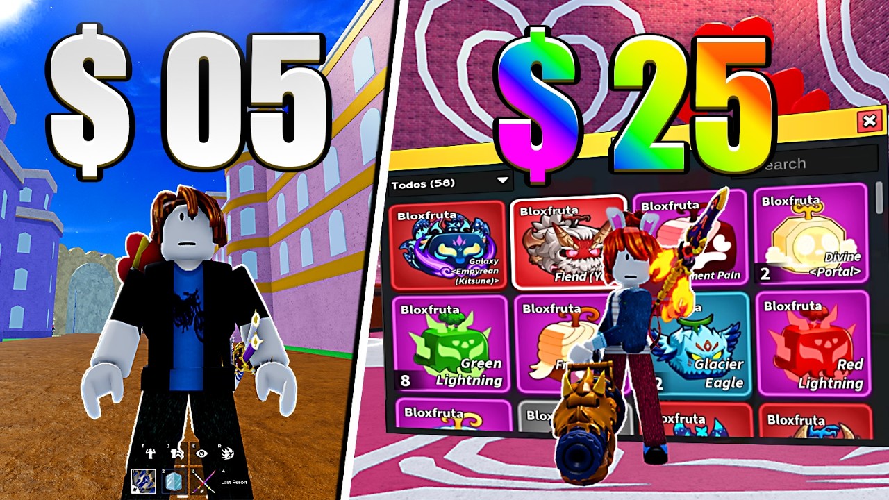 COMPREI 3 CONTAS NO VALENTINES EVENT DO BLOX FRUITS