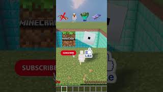 mobs vs blocks #minecraft #memes #gaming