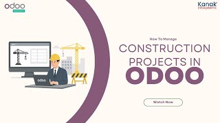How to manage Construction Projects in Odoo | Odoo for Construction Management screenshot 5