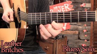 Video thumbnail of "Two Leather Britches Guitar Solos!"