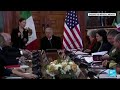 Migración y cooperación, los temas centrales de la cumbre México y EE. UU. • FRANCE 24 Español