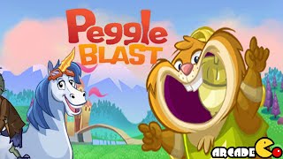 Peggle Blast Gameplay Chapter 2 Jimmy Lightning Level 16 - 21 3 Stars Walkthrough