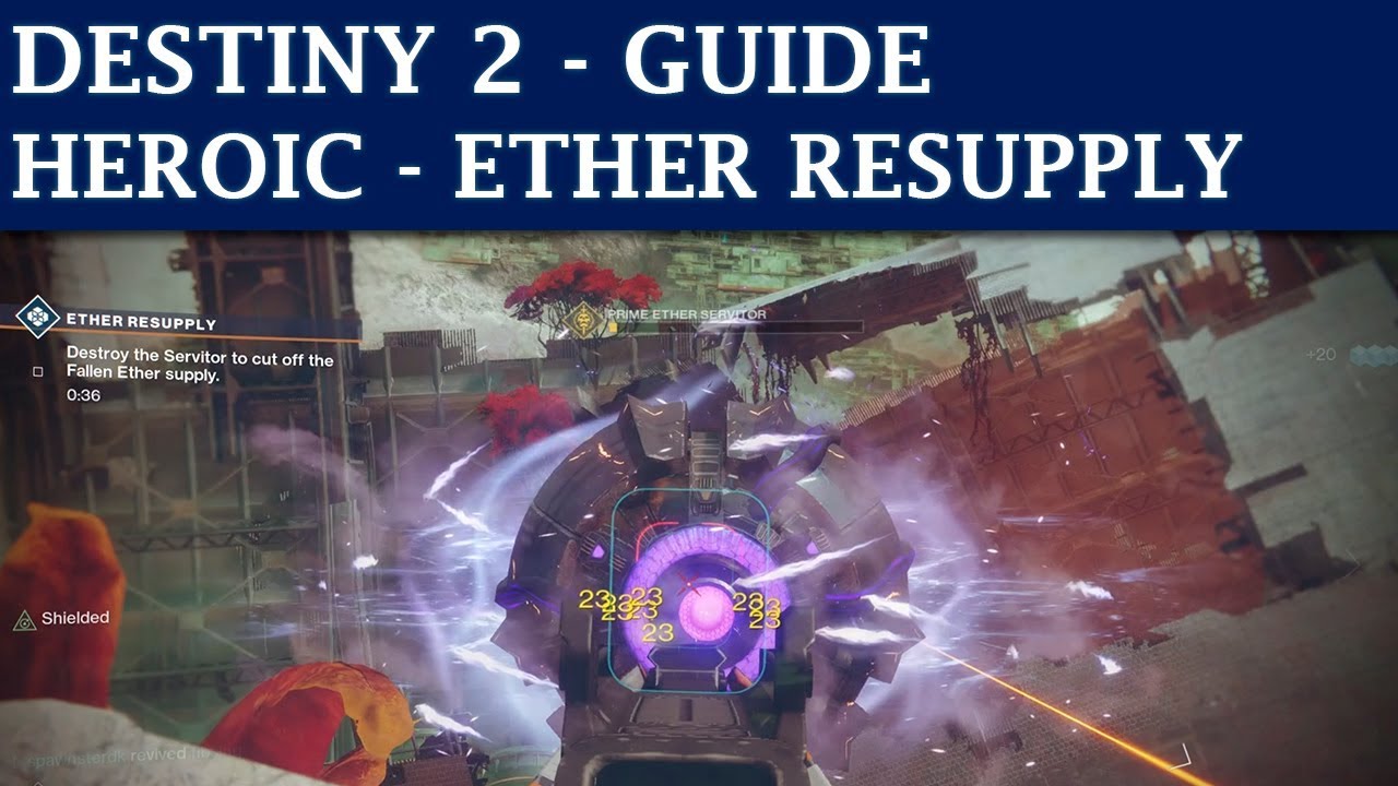 Destiny 2 Guide - How to Activate Heroic Ether Resupply (Public Event)