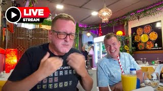 LIVE  Eating The Hottest Curry in Tenerife. (Tandoori Hut Las Americas)