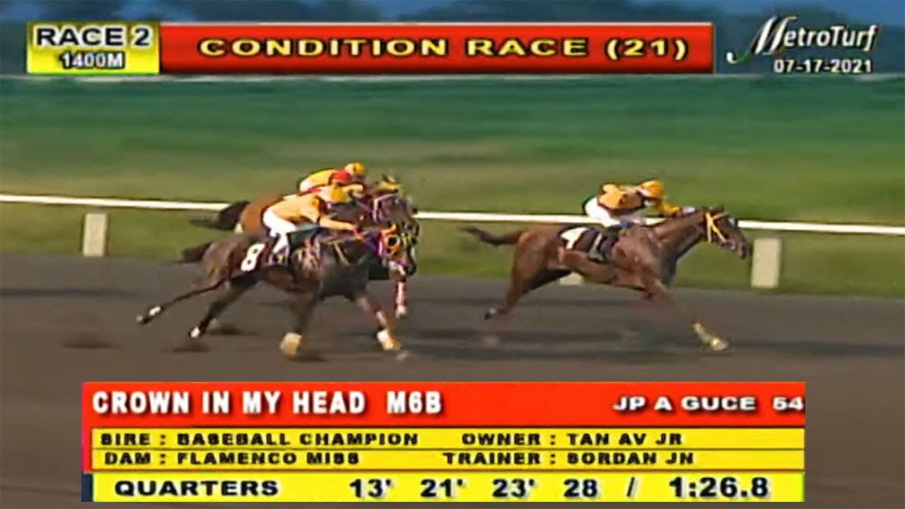 CROWN IN MY HEAD MMTCI RACE 2 JULY 17 2021 Metro Manila Turf 