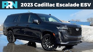 The Pinnacle of SUVs | 2023 Cadillac Escalade ESV Sport Platinum Full Tour & Review