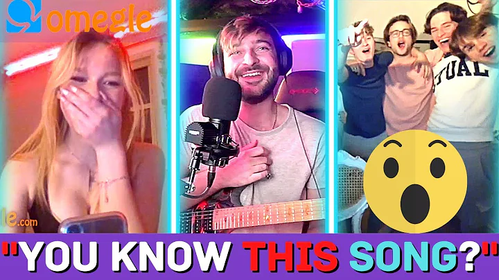 She LOST IT When I Played THIS SONG (Omegle Singin...