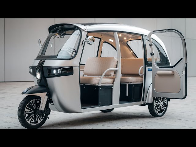 World s Most Advanced Electric Rickshaw Design 2025 Revolutionary Eco Friendly Vehicle YouTube