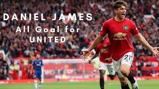 DANIEL JAMES ALL GOALS FOR MANCHESTER INITED #manchesterunited #danieljames