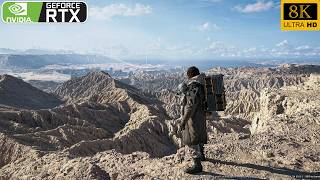 Death Stranding 2 Ultra Realistic 8K RTX 5090 | Next-Gen Gameplay Showcase