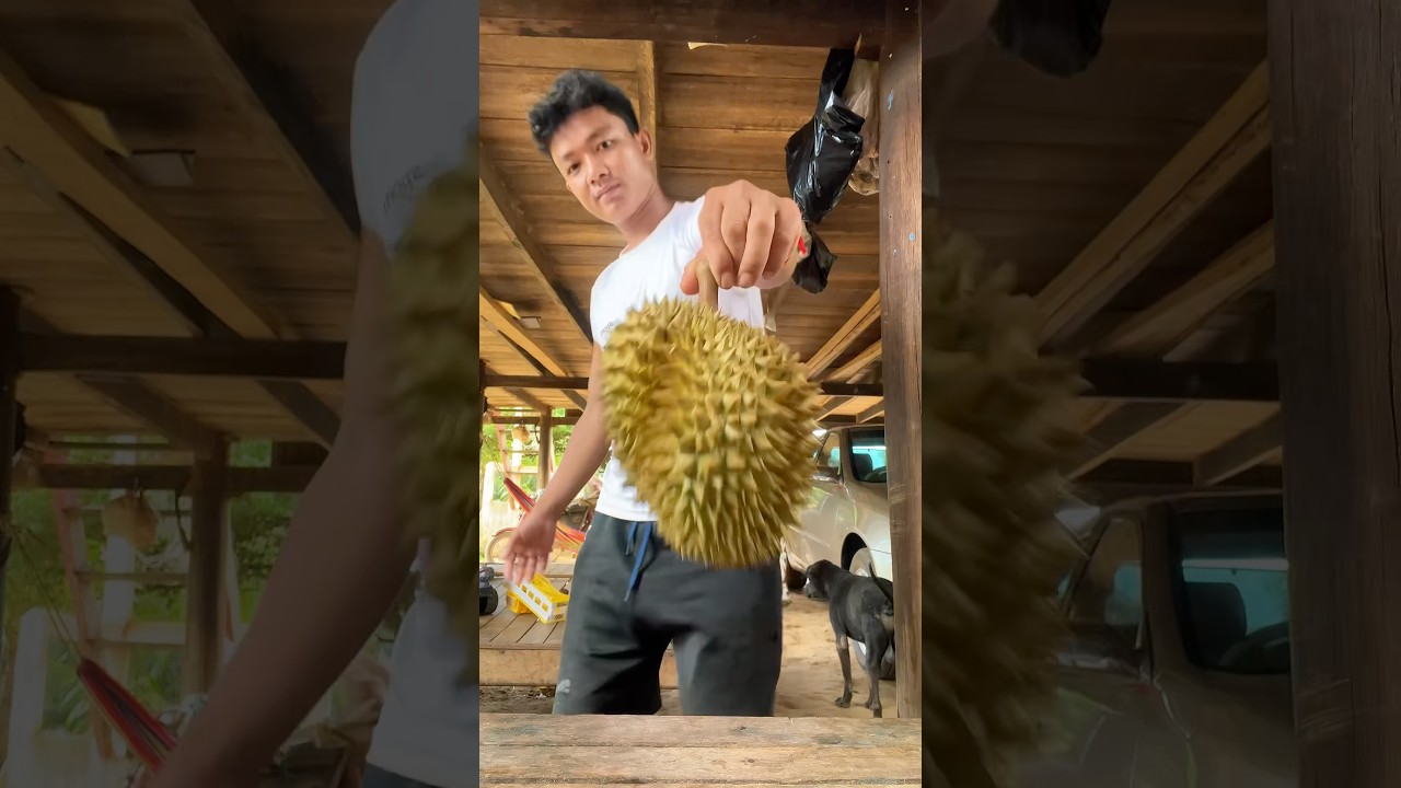 Durian😍😍😍😍 #food #mukbang