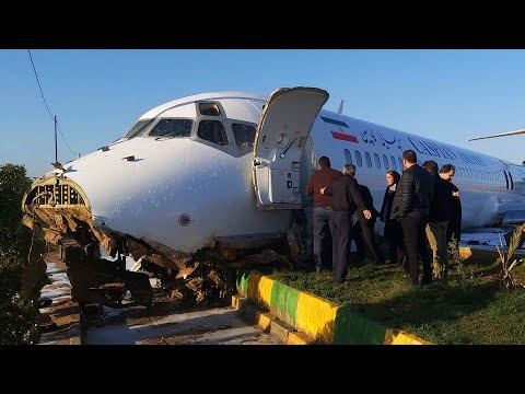 Plane Landing Went Wrong in Iran