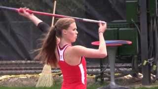 Noel Jancewicz (UPenn) Penn Relays 2014 Heptathlon Javelin