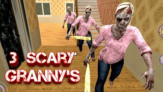 Playing New Game Scary Barbi Horror Game: Pink Granny. Full Gameplay screenshot 4