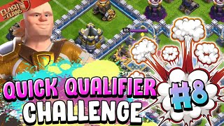 Easily 3 star new Quick Qualifier Challenge in (clash of clans)!!!